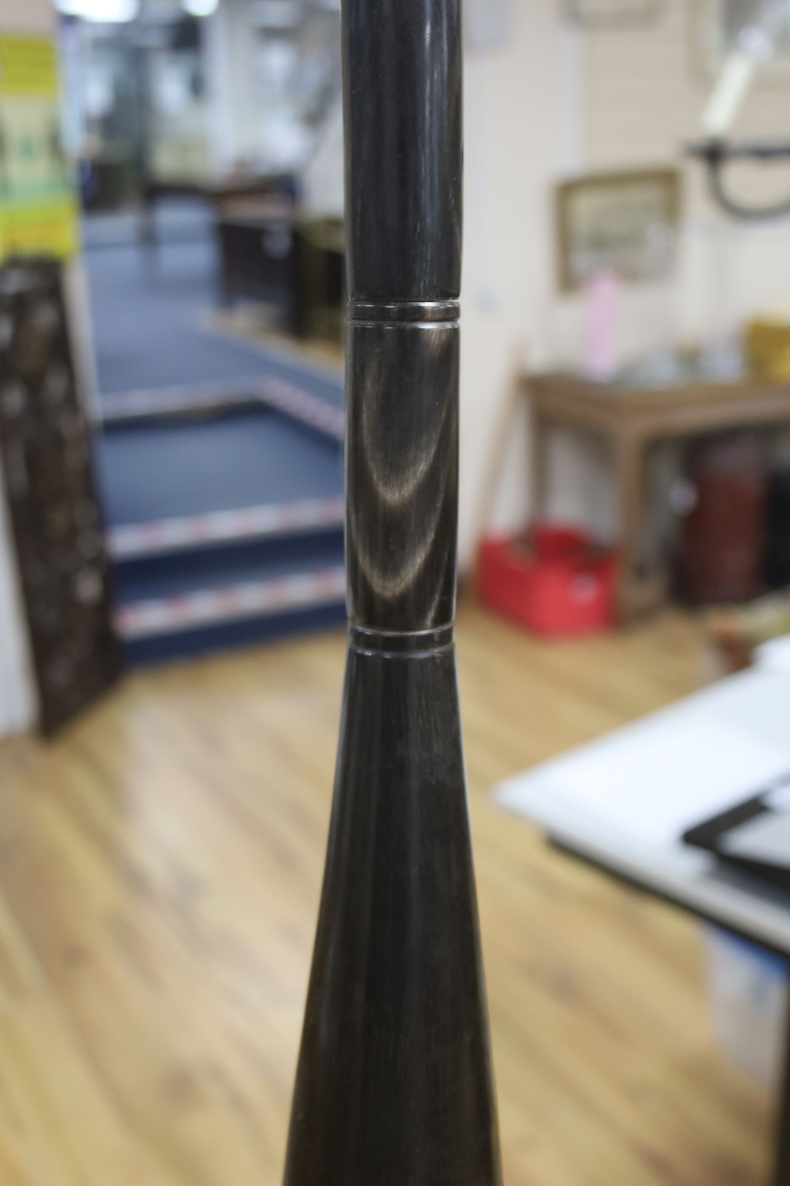 A massive Chinese horn handled painting brush 73cm excl brush end
